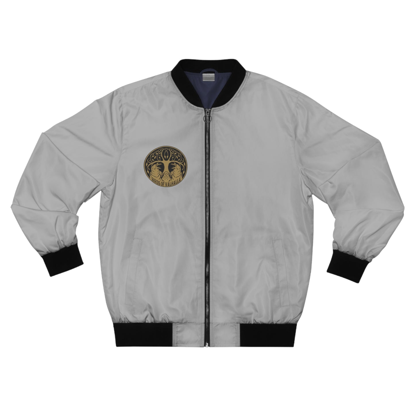 Men's Bomber Jacket (AOP), Birds of Valhalla, All Over Prints, Printify