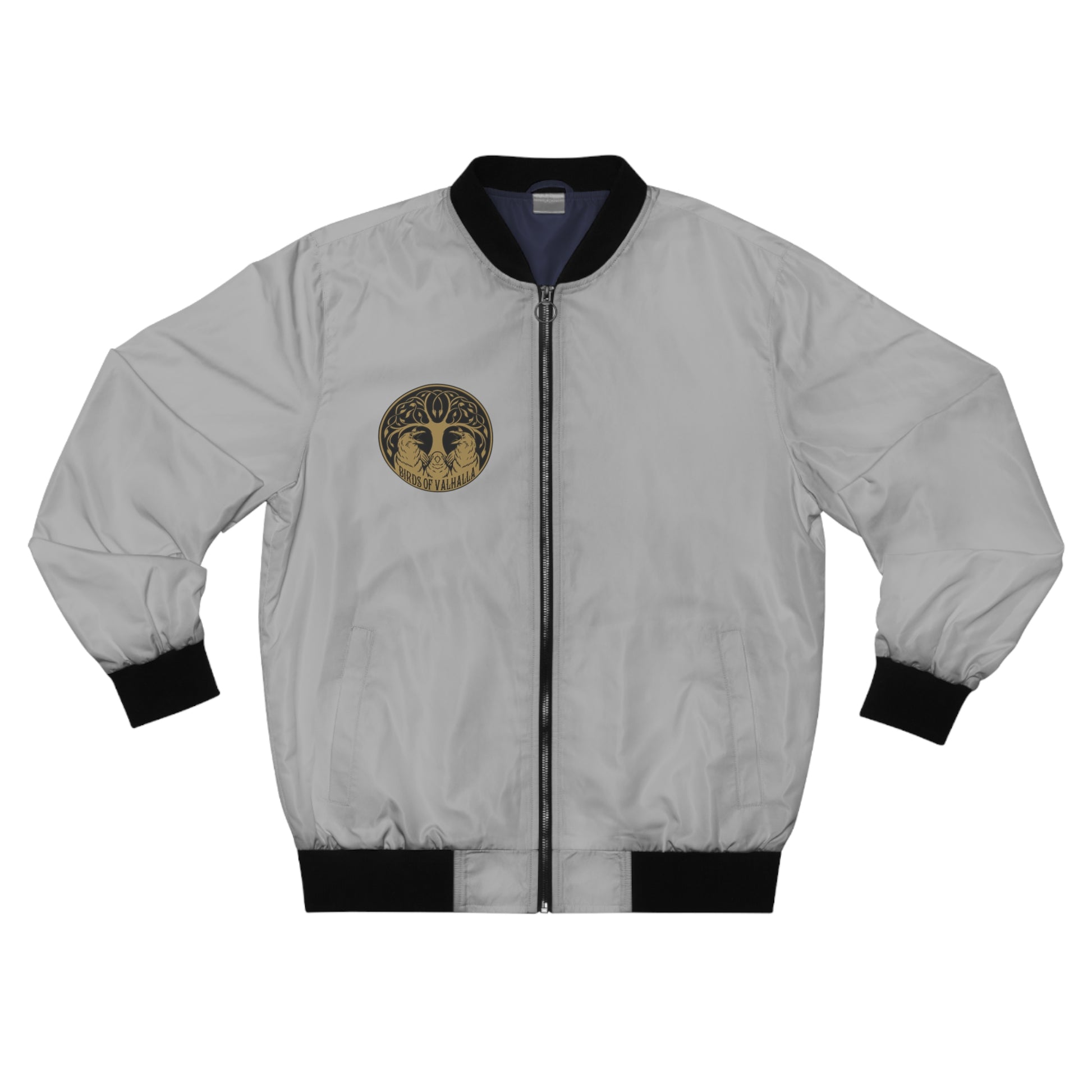Men's Bomber Jacket (AOP), Birds of Valhalla, All Over Prints, Printify
