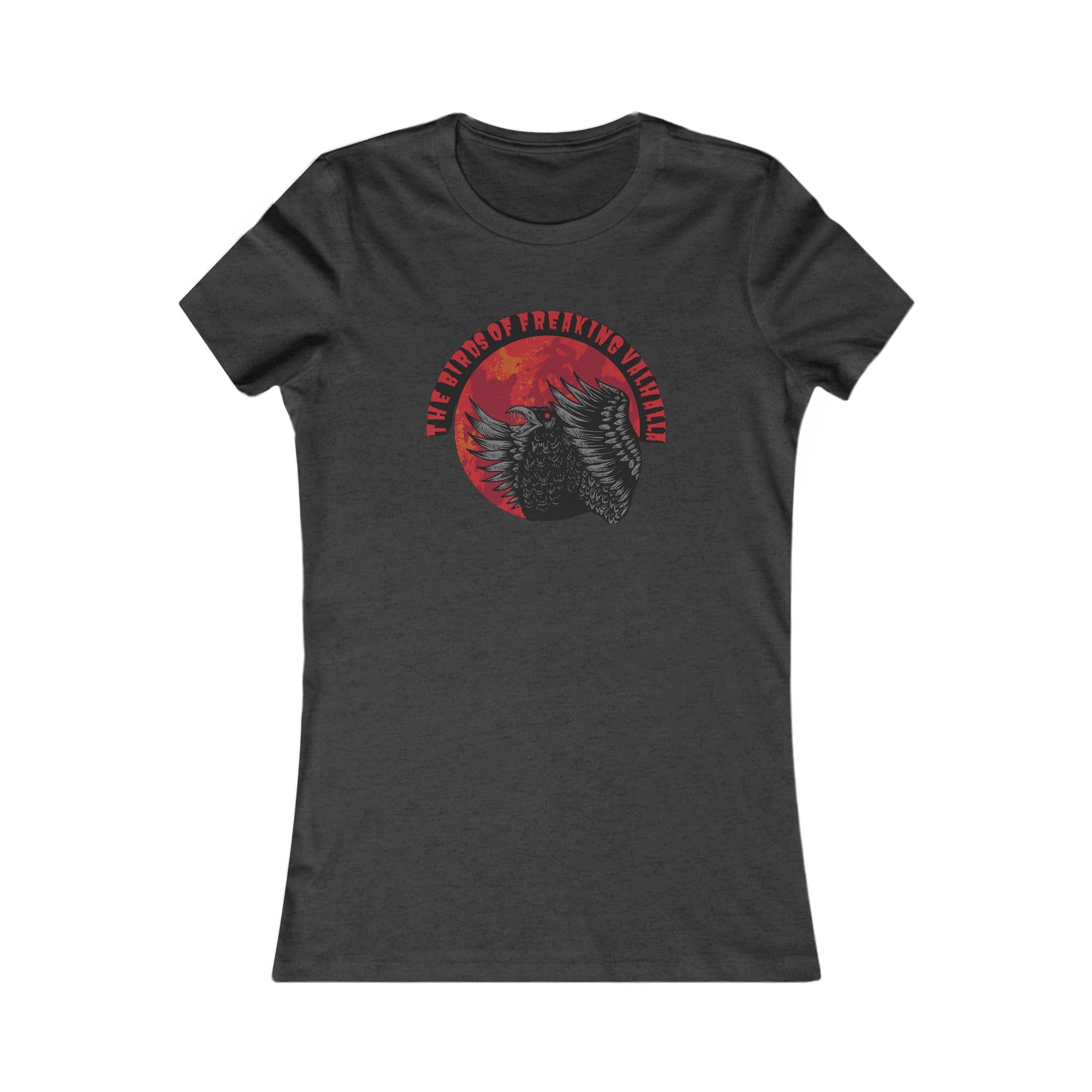 Women's Favorite Tee, Birds of Valhalla, T-Shirt, Printify