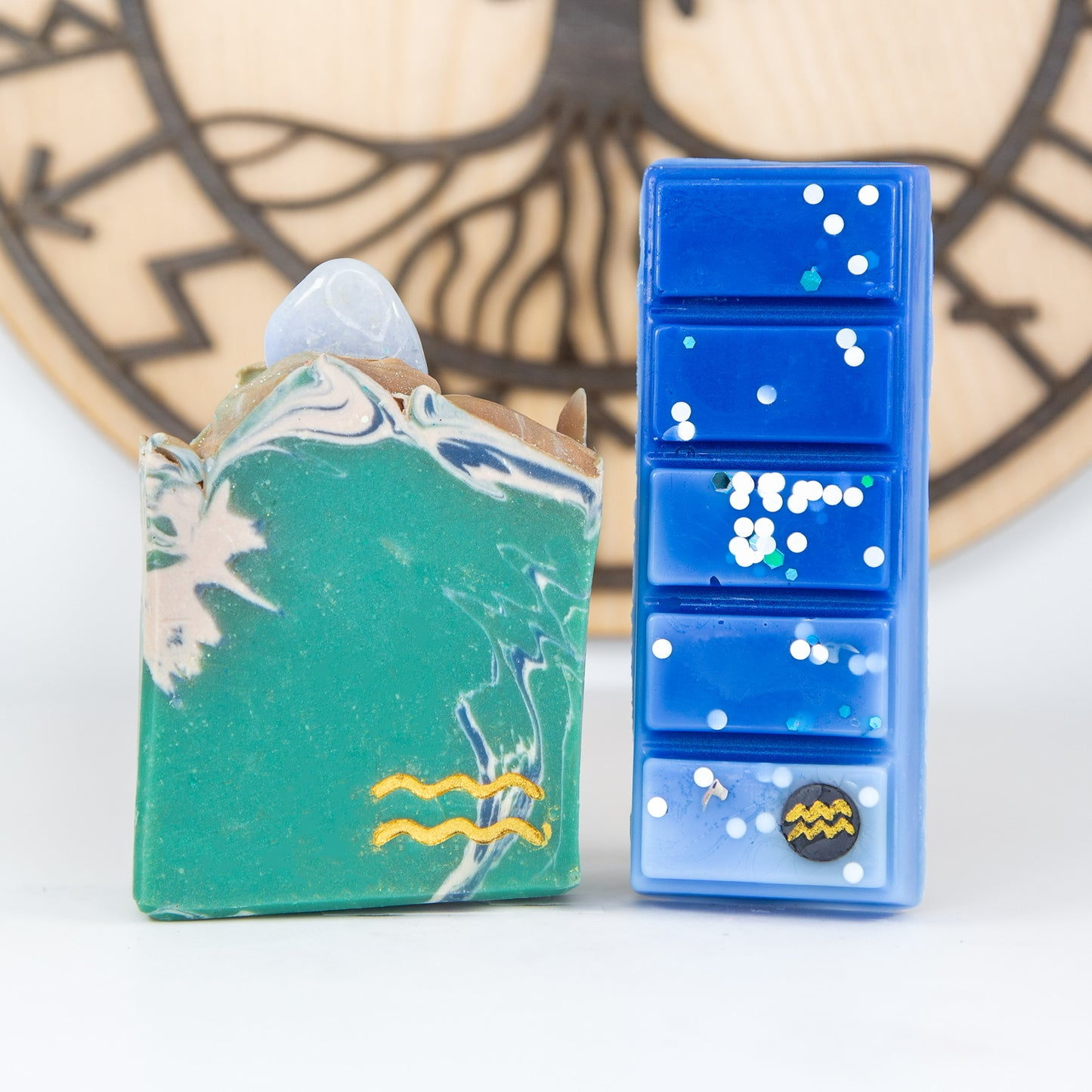 Aquarius - Astrology Soap, Birds of Valhalla, Astrology Soap, Birds of Valhalla