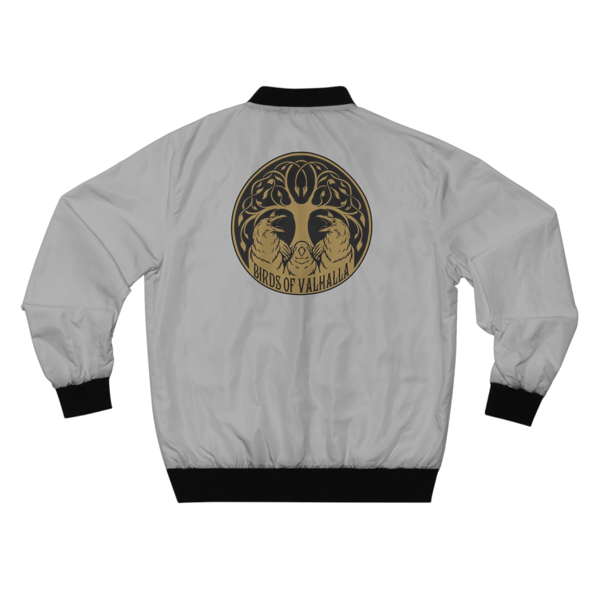 Men's Bomber Jacket (AOP), Birds of Valhalla, All Over Prints, Printify