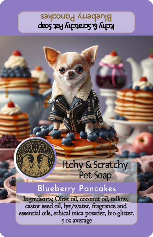 Itchy & Scratchy Soap for Dogs and Cats, Birds of Valhalla, , Birds of Valhalla