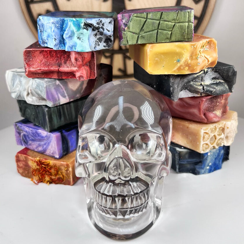 Midgard's Serpent - Nag Champa and Blood Orange Signature Soap, Birds of Valhalla, Signature Soap, Birds of Valhalla