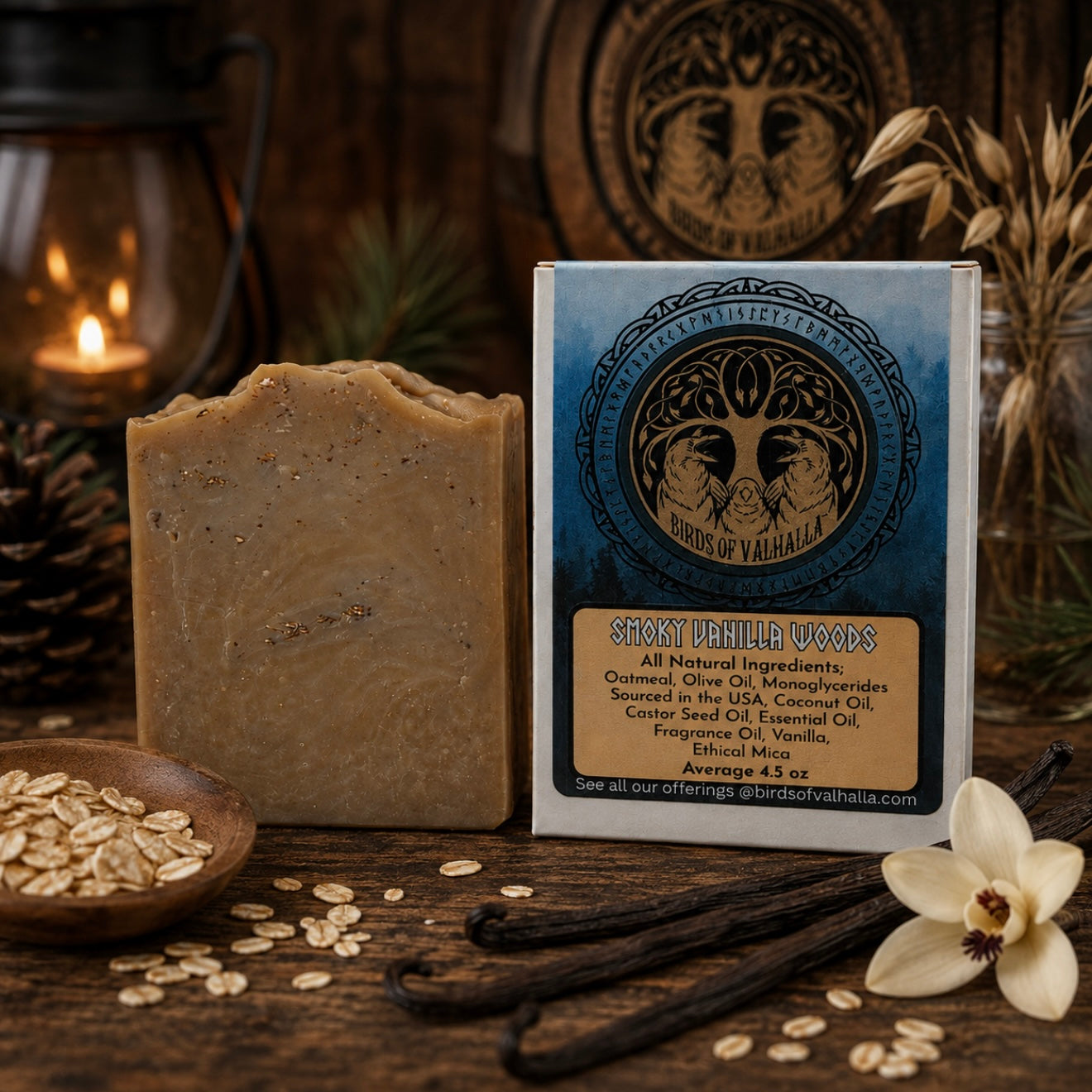 Smoky Vanilla Woods Soap