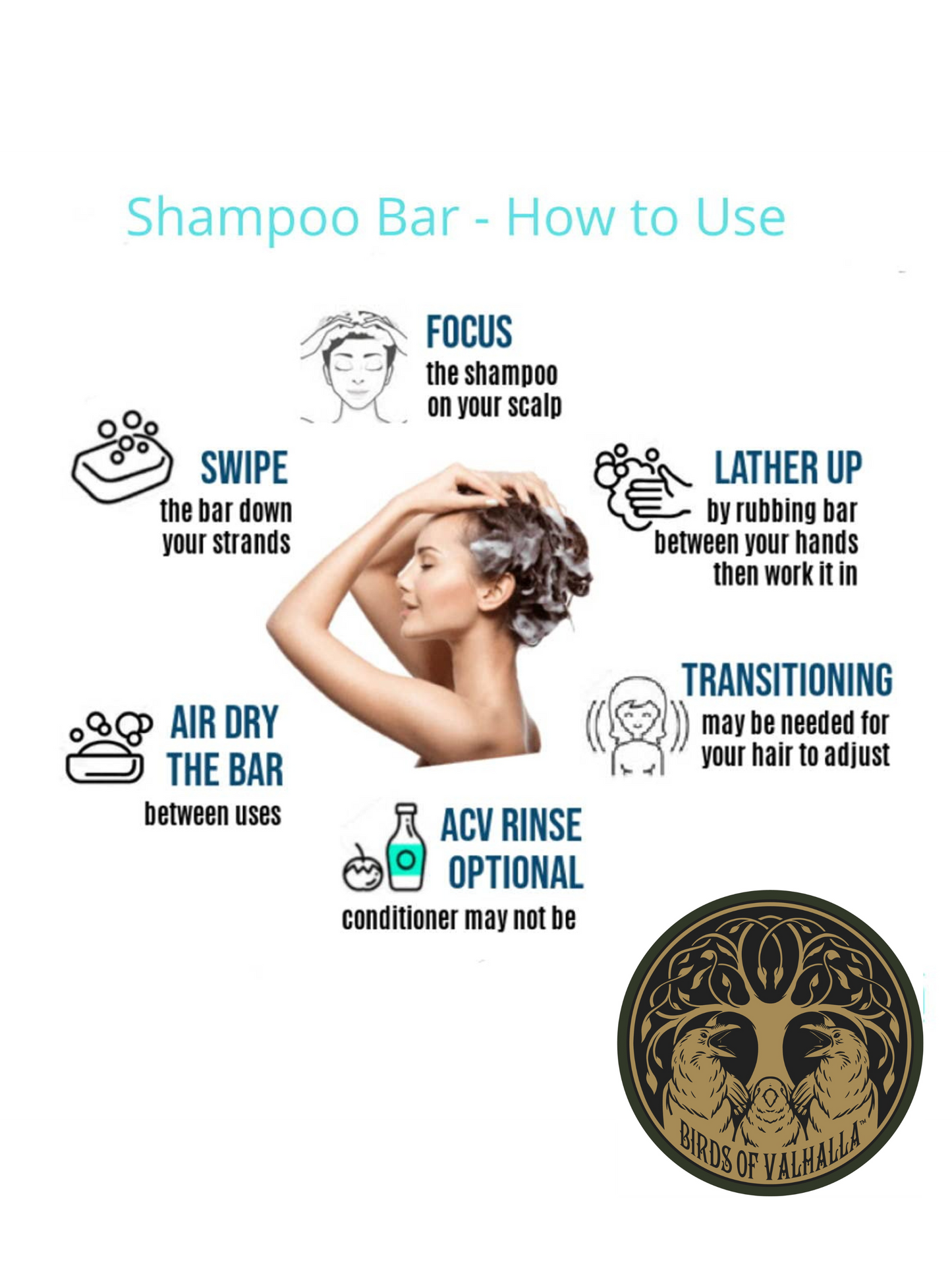 Poison Apple Fall Shampoo Bars, Birds of Valhalla, Shampoo Bar, Birds of Valhalla