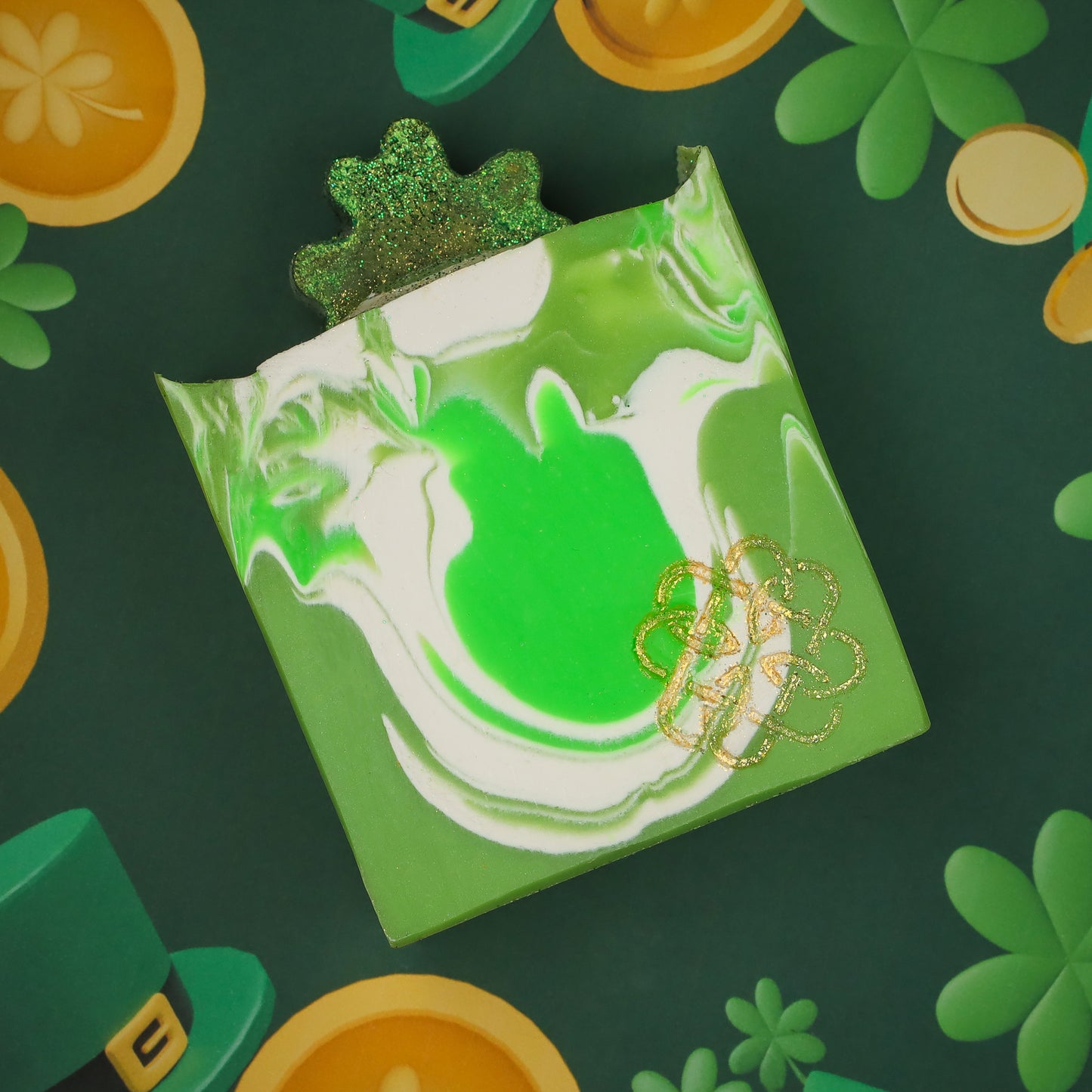 St. Patrick's Day Soap- Kentucky Bourbon, Oakmoss, Amber, and Lime, Birds of Valhalla, Bar Soap, Birds of Valhalla