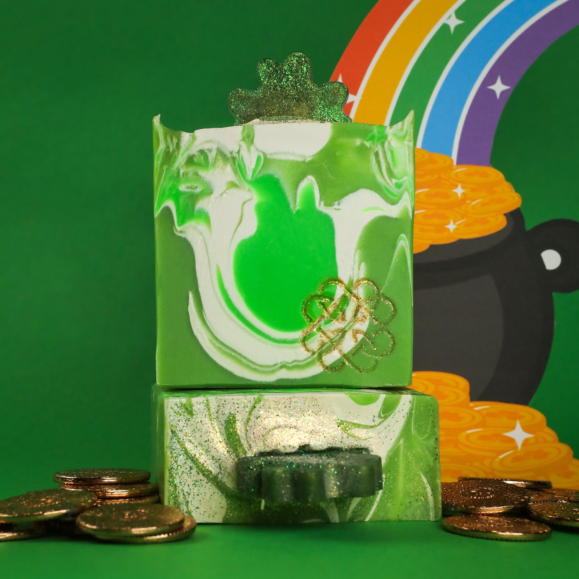 St. Patrick's Day Soap- Kentucky Bourbon, Oakmoss, Amber, and Lime, Birds of Valhalla, Bar Soap, Birds of Valhalla