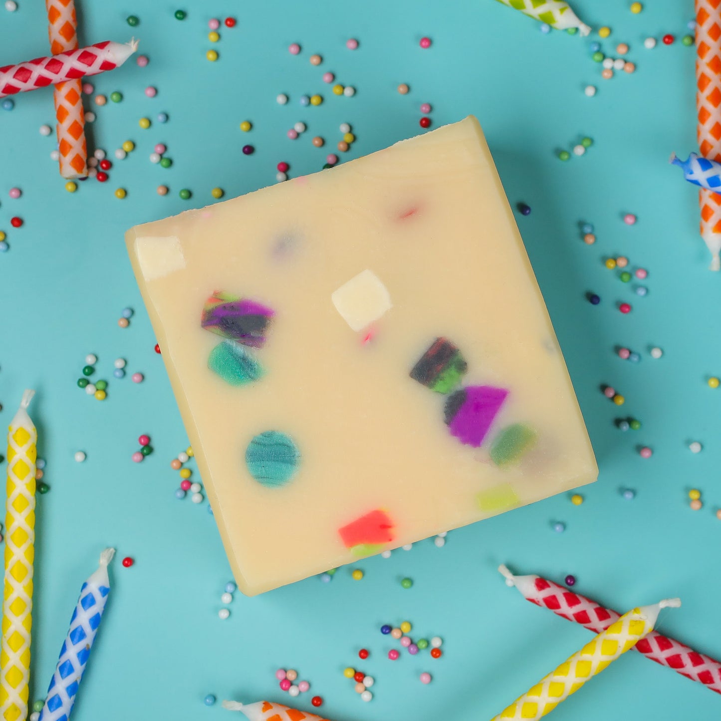 Confetti Soap- "Debroos" Anarchy & Lemon, Birds of Valhalla, Bar Soap, Birds of Valhalla