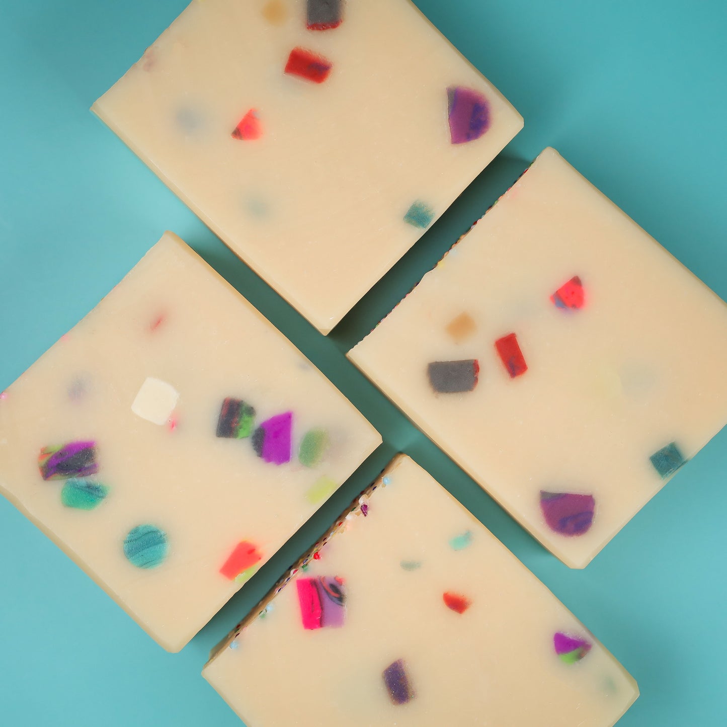 Confetti Soap- "Debroos" Anarchy & Lemon, Birds of Valhalla, Bar Soap, Birds of Valhalla