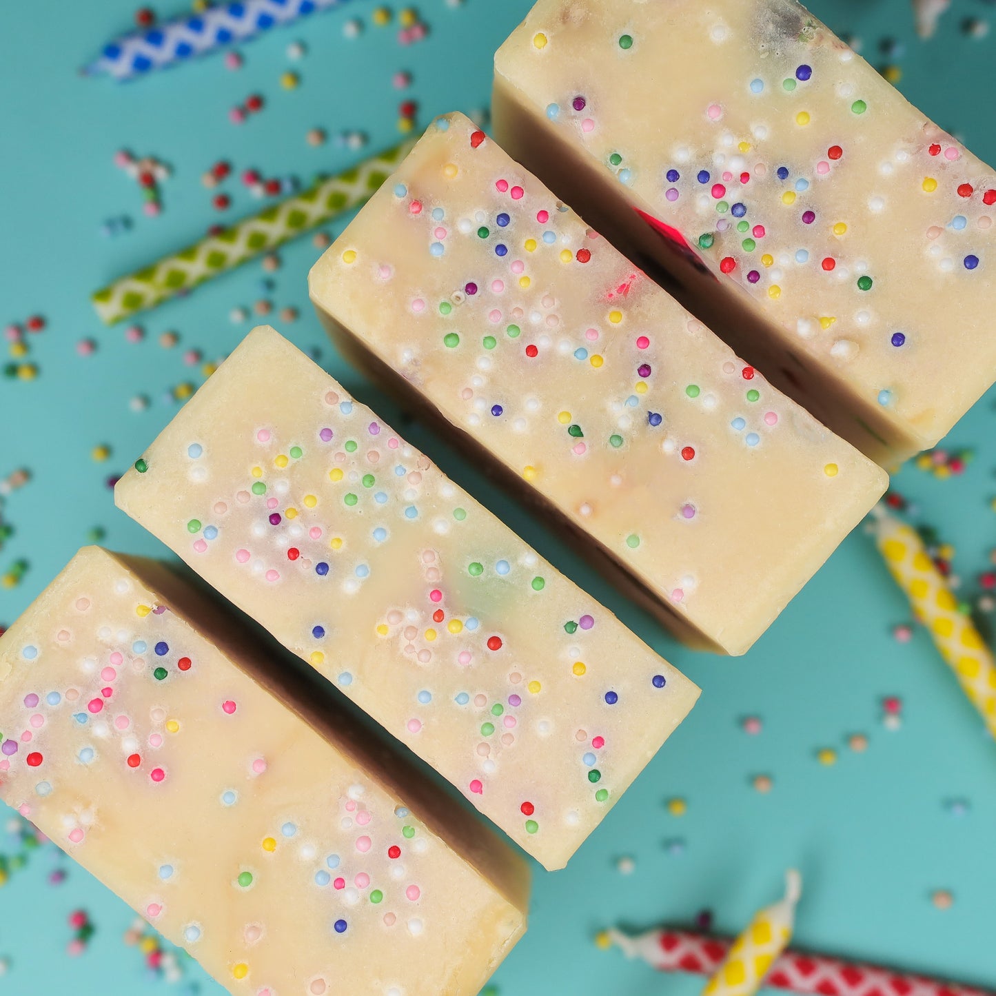 Confetti Soap- "Debroos" Anarchy & Lemon, Birds of Valhalla, Bar Soap, Birds of Valhalla