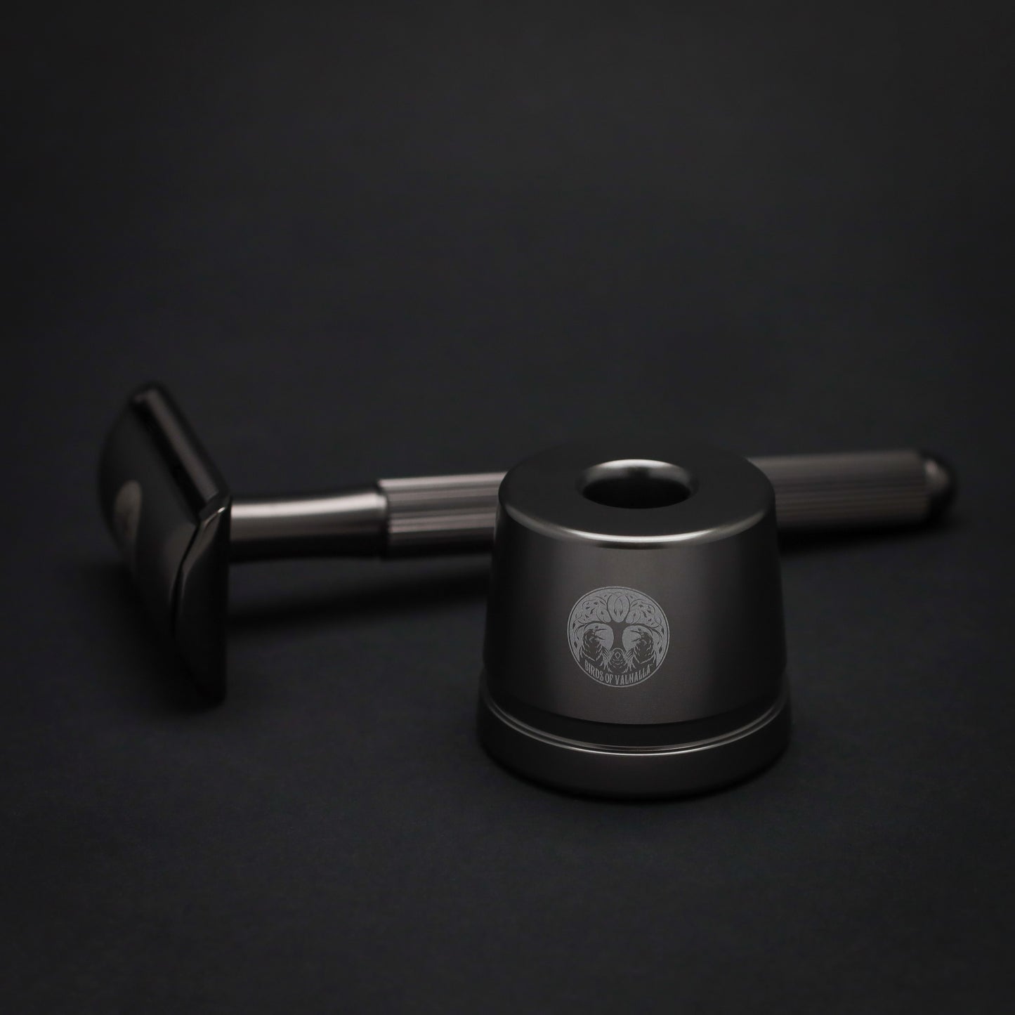 Birds of Valhalla Branded Safety Razor, Birds of Valhalla, Razor, Birds of Valhalla