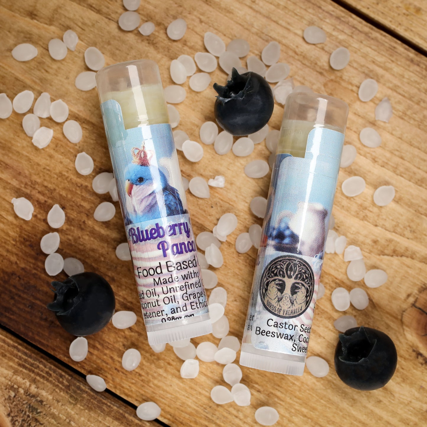 Food-Based Lip Balm - Singles, Birds of Valhalla, Lip Balm, Birds of Valhalla