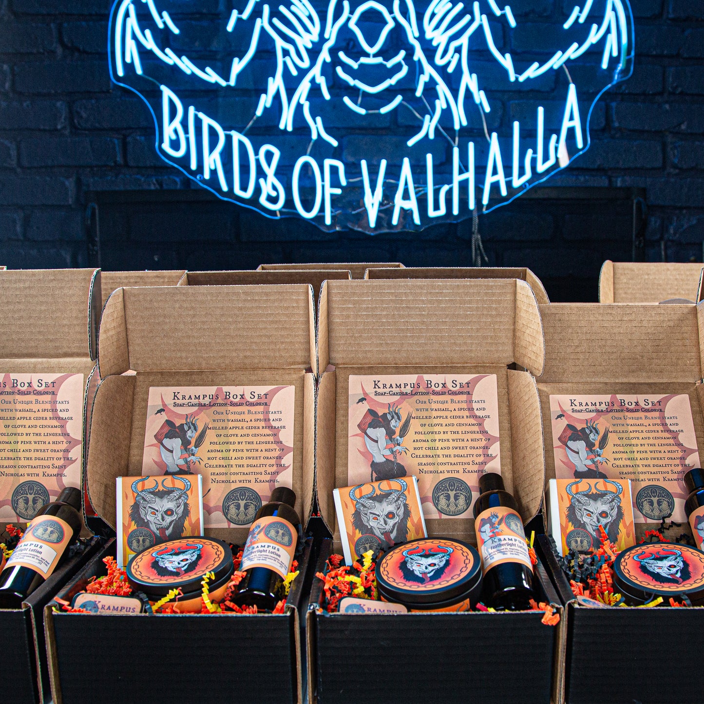 Krampus Box Set, Birds of Valhalla, Gift Box, Birds of Valhalla