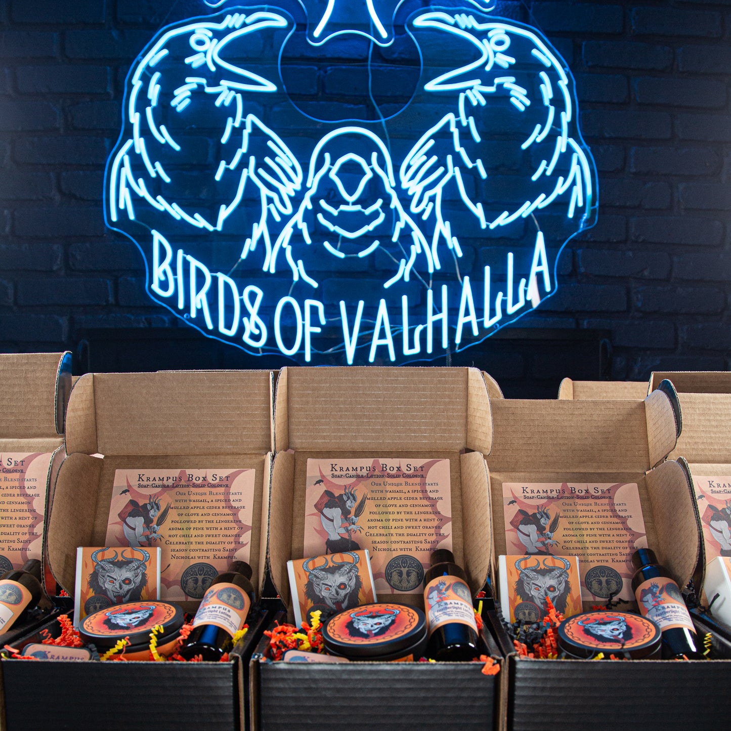 Krampus Box Set, Birds of Valhalla, Gift Box, Birds of Valhalla