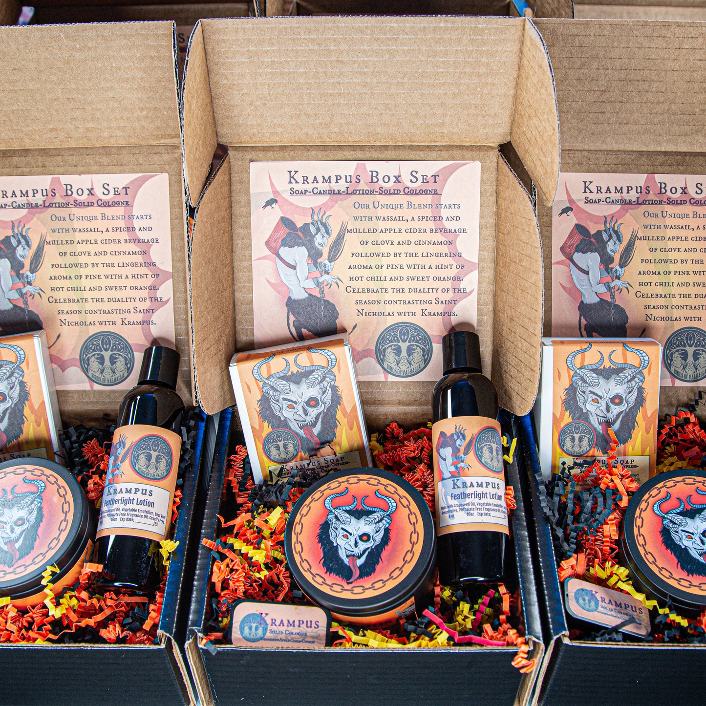 Krampus Box Set, Birds of Valhalla, Gift Box, Birds of Valhalla