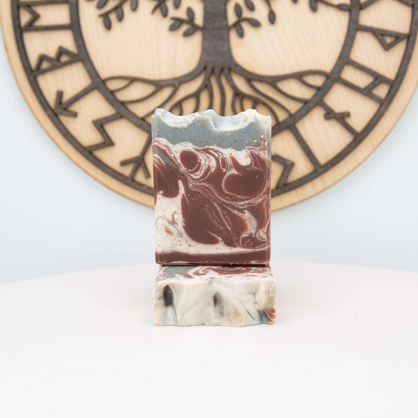 Fenrir Gray Wolf - Sandalwood and Vanilla Signature Soap, Birds of Valhalla, Signature Soap, Birds of Valhalla