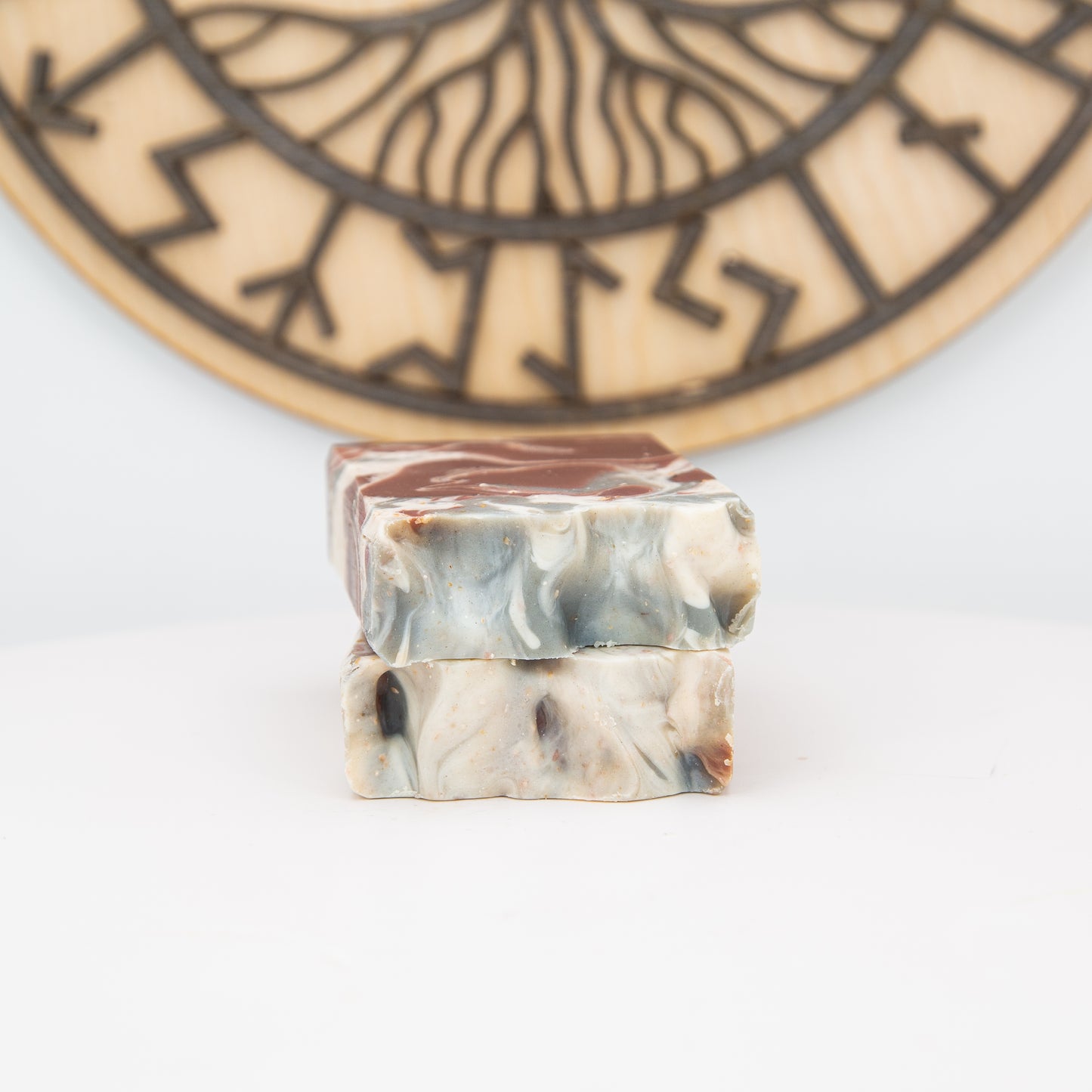 Fenrir Gray Wolf - Sandalwood and Vanilla Signature Soap, Birds of Valhalla, Signature Soap, Birds of Valhalla