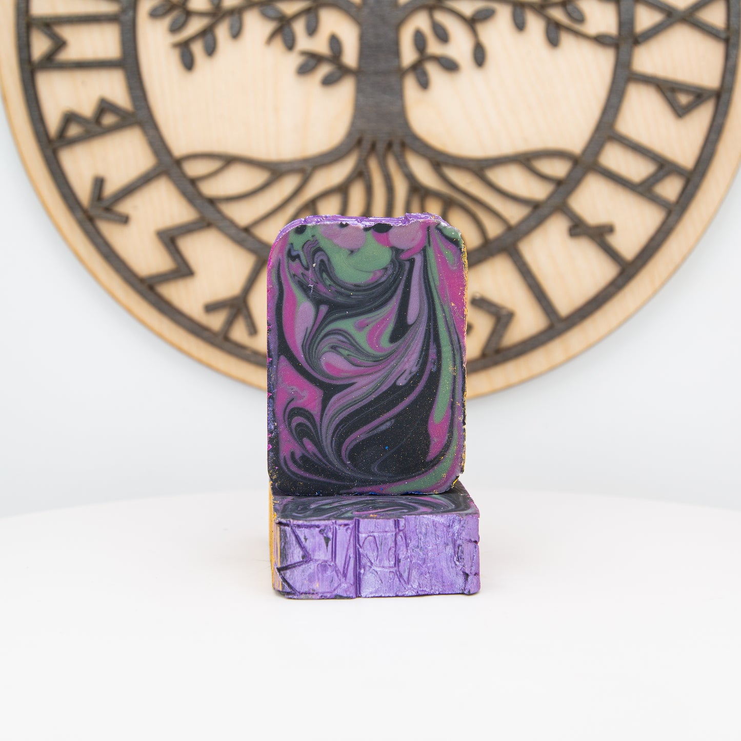 Midgard's Serpent - Nag Champa and Blood Orange Signature Soap, Birds of Valhalla, Signature Soap, Birds of Valhalla