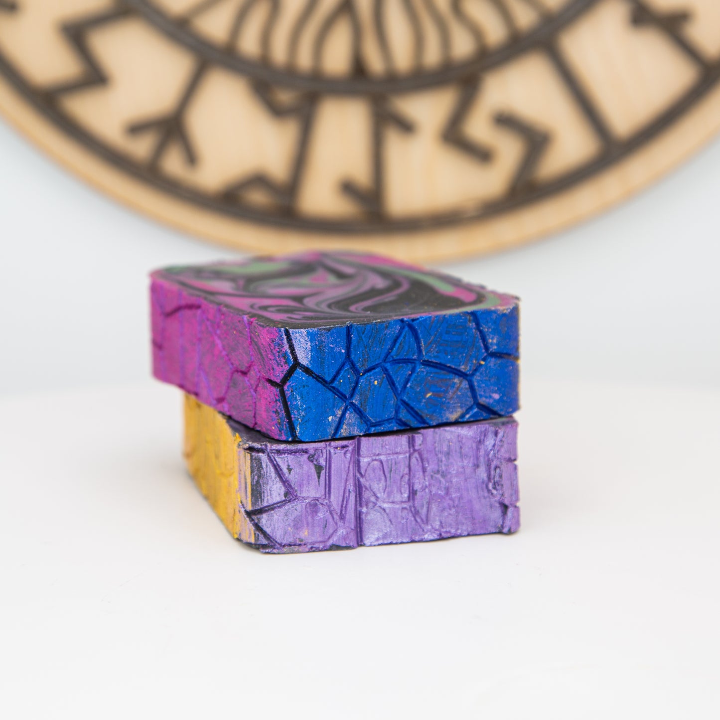 Midgard's Serpent - Nag Champa and Blood Orange Signature Soap, Birds of Valhalla, Signature Soap, Birds of Valhalla