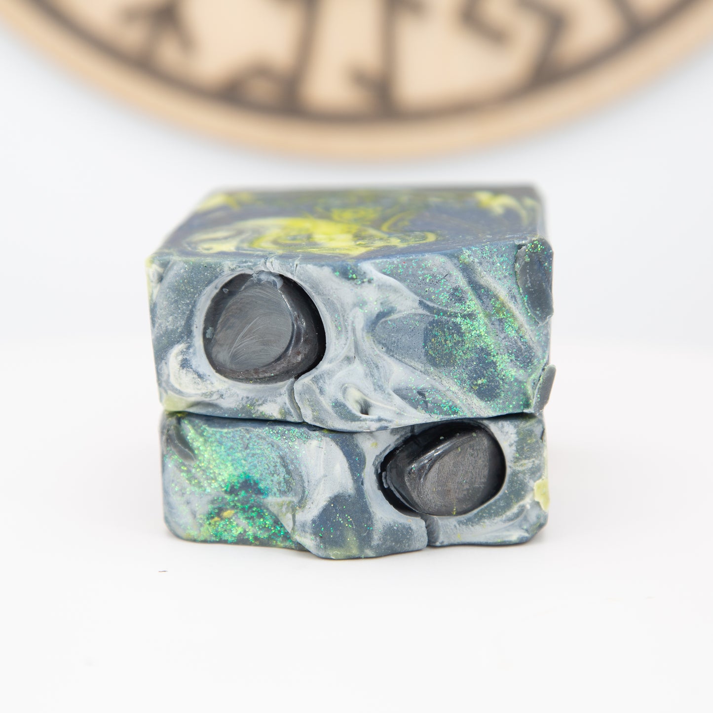 Norsestrology: Aries-Thor Crystal Soap, Birds of Valhalla, Astrology Soap, Birds of Valhalla