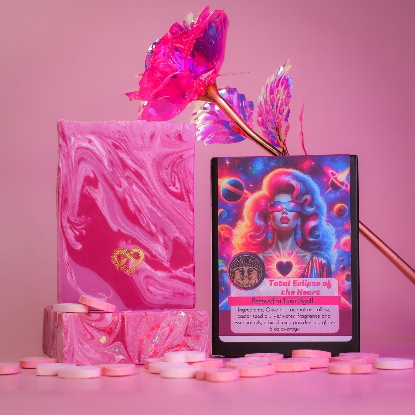 Love Spell Valentine's Day Soap, Birds of Valhalla, , Birds of Valhalla