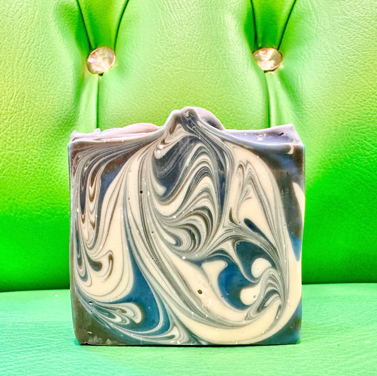 Lemon Agave Swirl Soap, Birds of Valhalla, , Birds of Valhalla