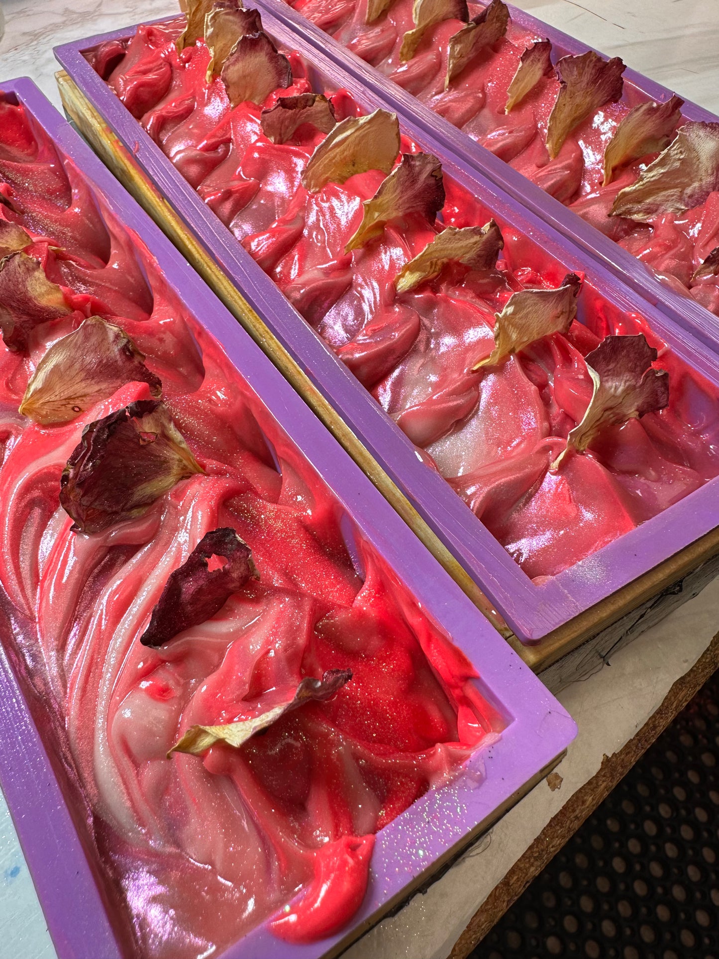 Premium Bulgarian Rose Essential Oil Soap, Birds of Valhalla, , Birds of Valhalla