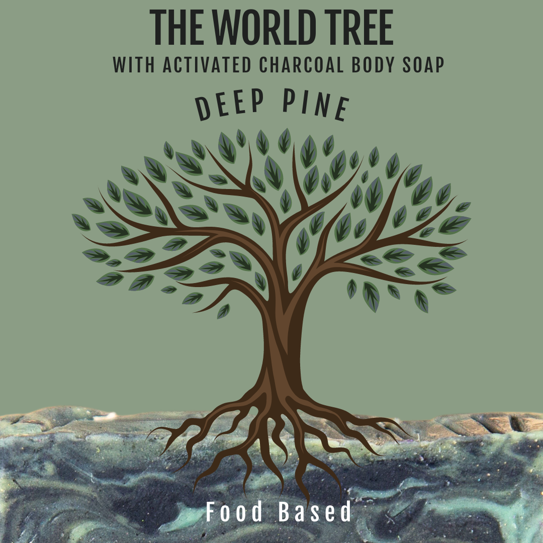 The World Tree - Deep Pine Signature Soap, Birds of Valhalla, Signature Soap, Birds of Valhalla