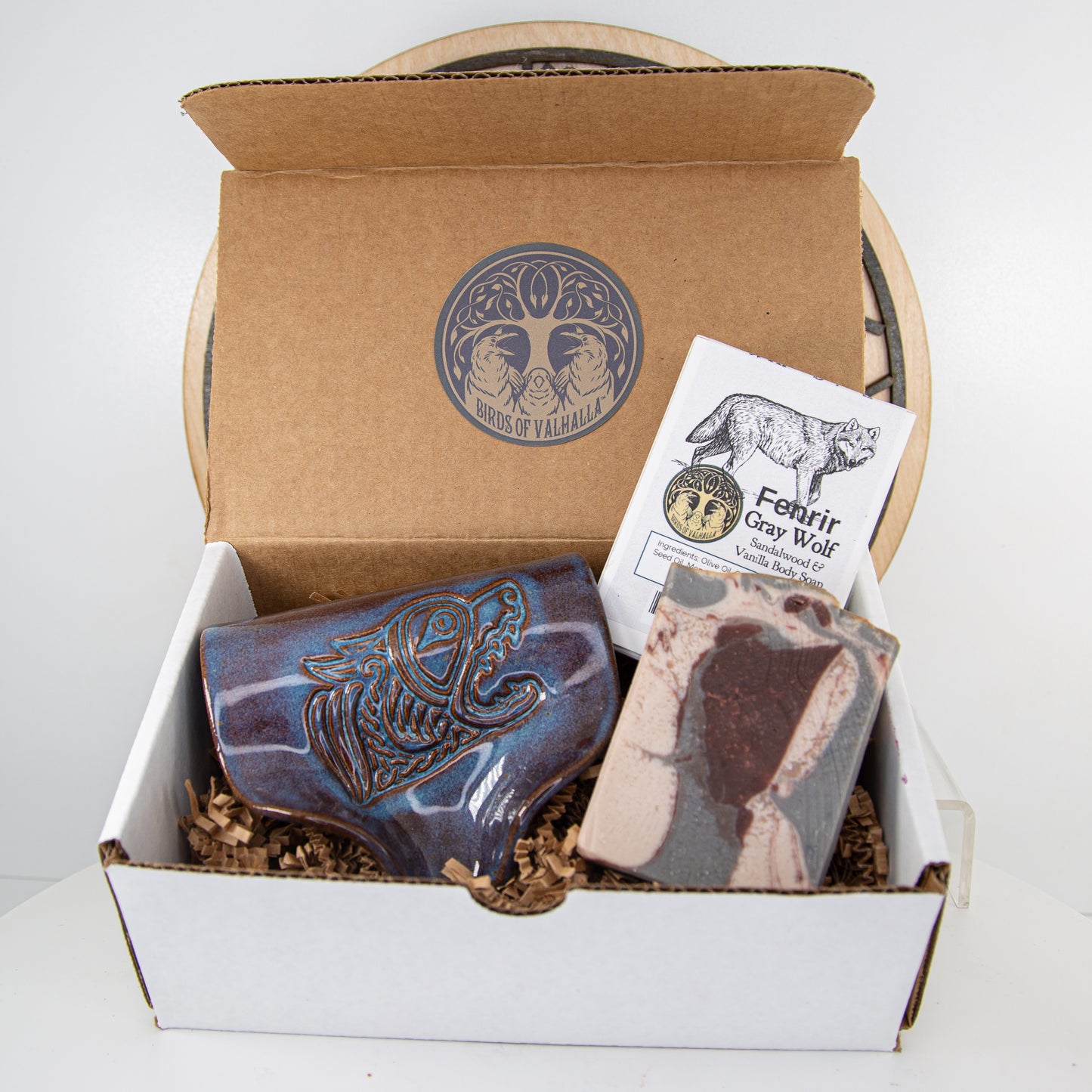 Soap Dish and Soap Bundle, Birds of Valhalla, Dish, Birds of Valhalla