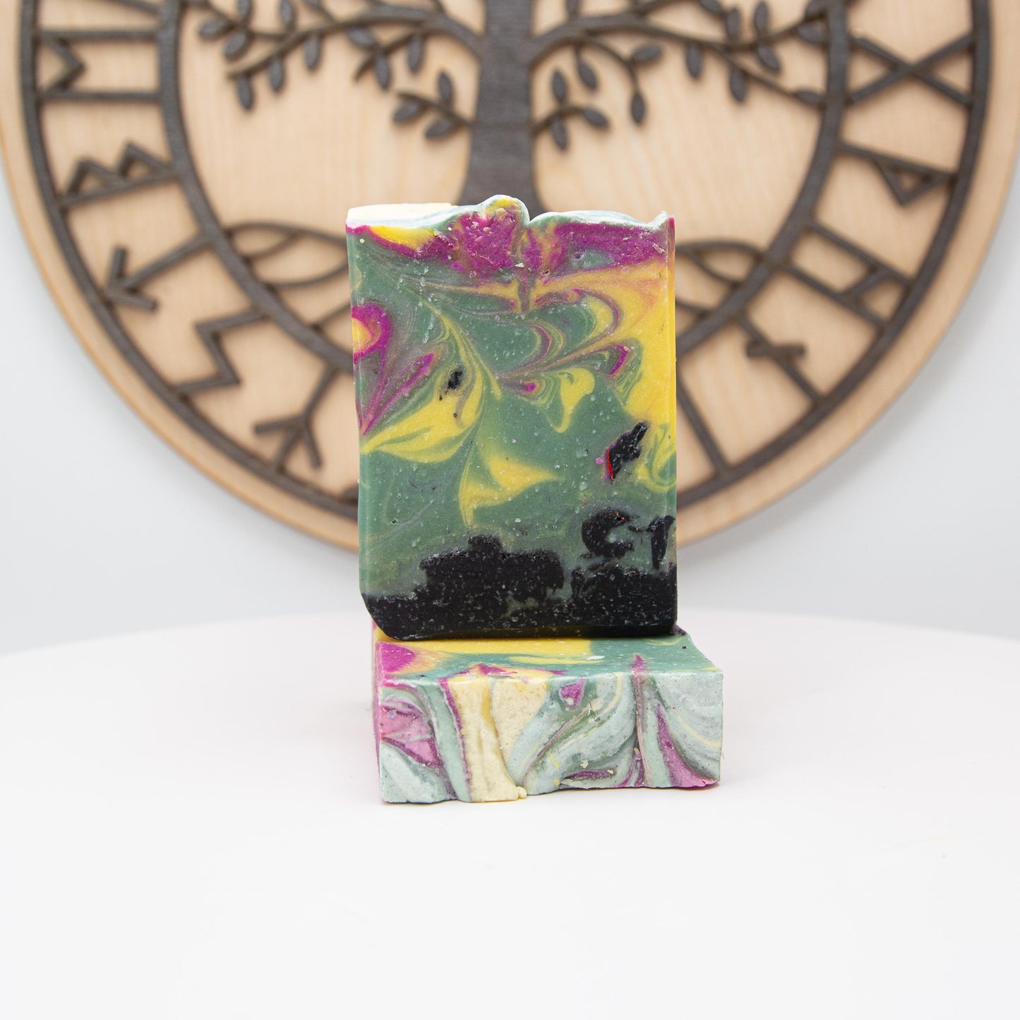 Four Florals - Freya's Garden (Honeysuckle, Botanical Bliss, Lily of the Valley, and Red Ginger Saffron) Soap, Birds of Valhalla, Limited, Birds of Valhalla