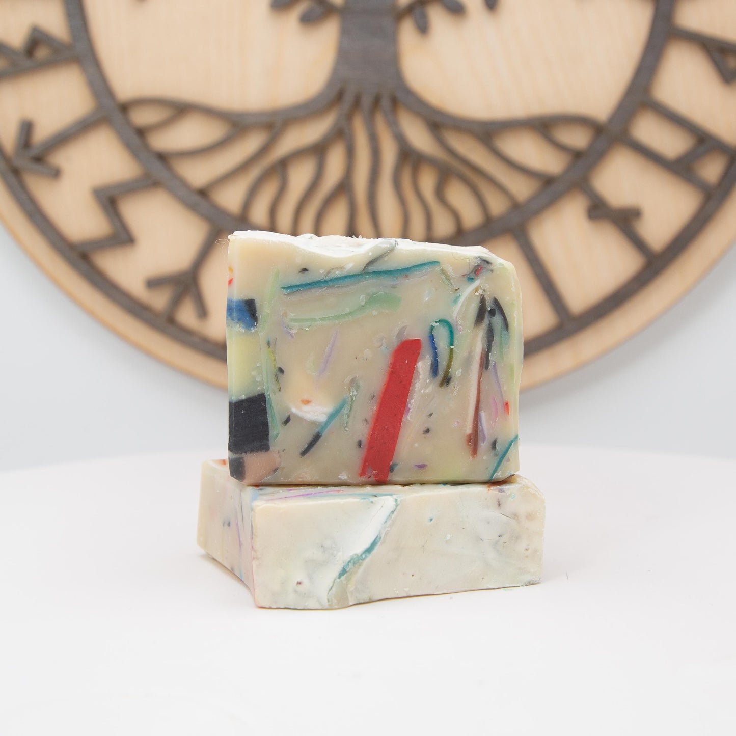Baba Yaga - Spearmint, Basil, Rosemary, Peppermint, Old Books, Devil's Door (Patchouli, Black Pepper, and Vanilla), and Rose Soap, Birds of Valhalla, Limited, Birds of Valhalla