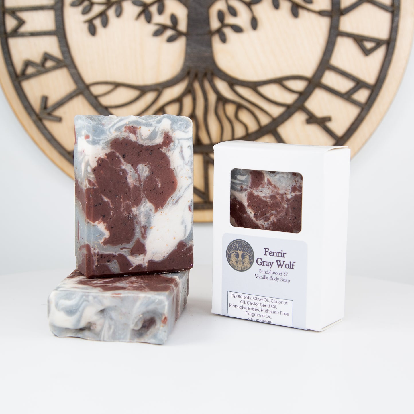 Fenrir Gray Wolf - Signature Soap, Birds of Valhalla, Signature Soap, Birds of Valhalla