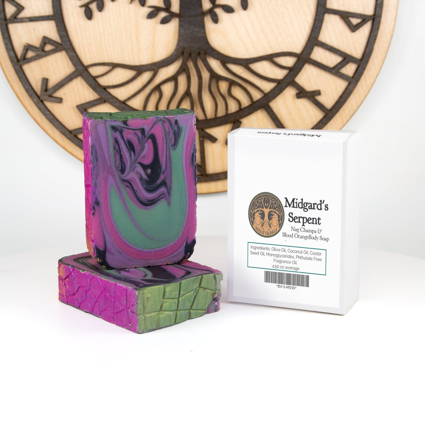 Midgard Serpent - Dragon Soap! Signature Soap, Birds of Valhalla, Signature Soap, Birds of Valhalla