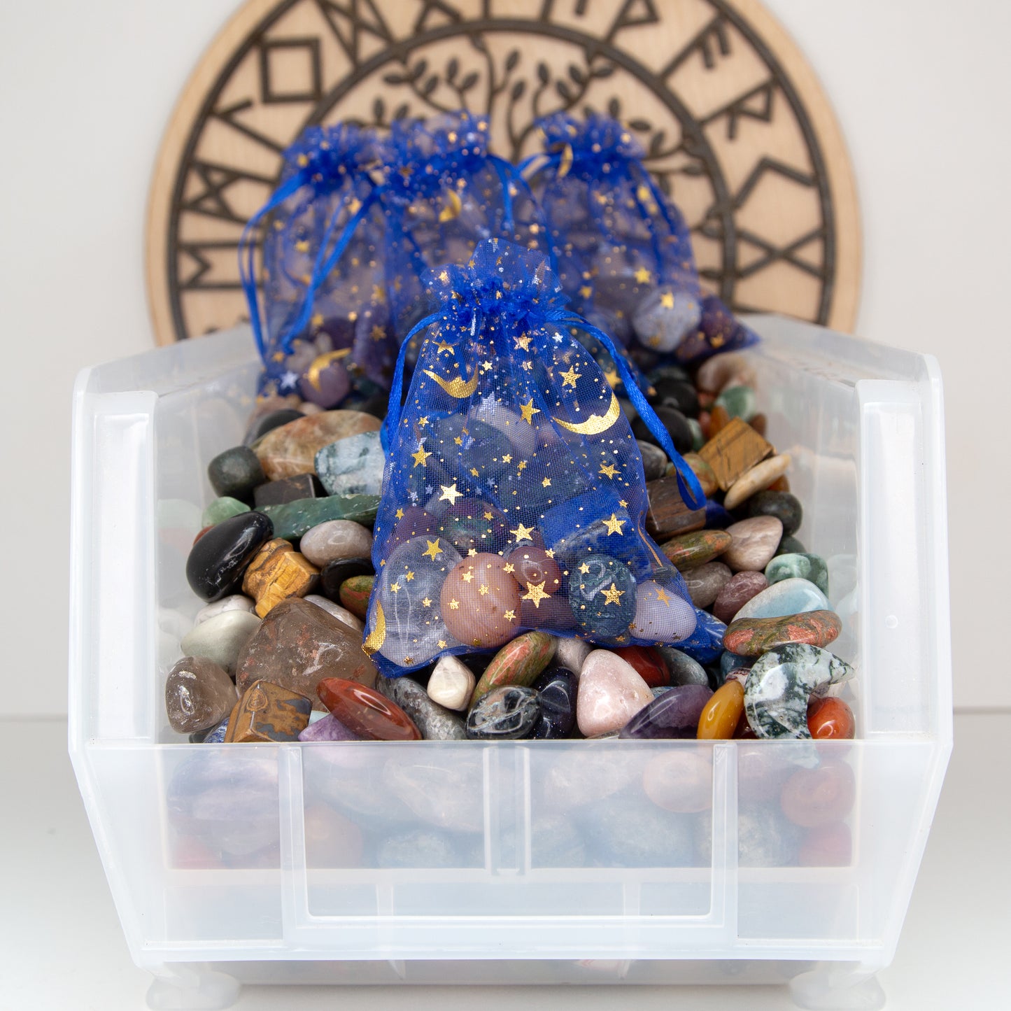 Crystal Confetti, REAL Stones, Birds of Valhalla, Gemstones, Birds of Valhalla