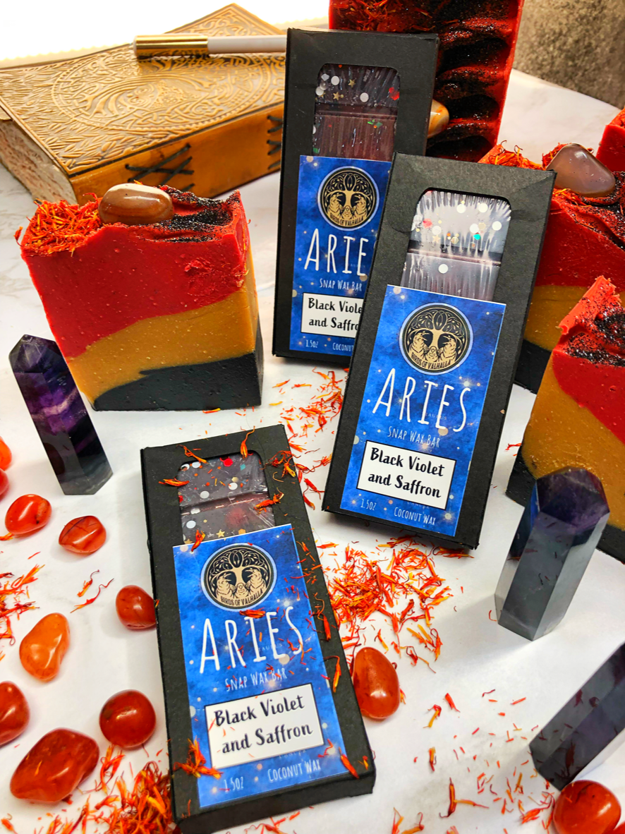 Aries - Astrology Soap, Birds of Valhalla, Astrology Soap, Birds of Valhalla