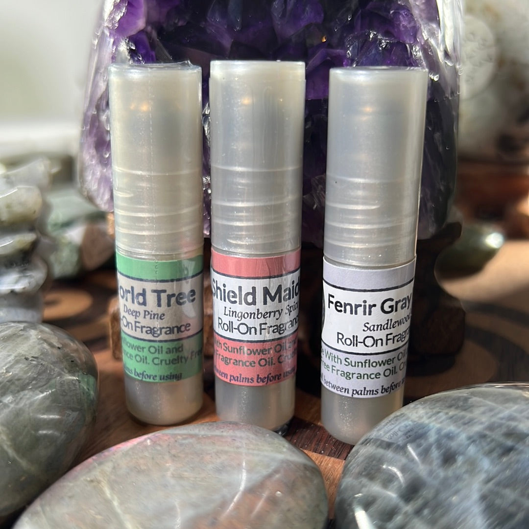 Fragrance Oil Rollers, Birds of Valhalla, Body Product, Birds of Valhalla