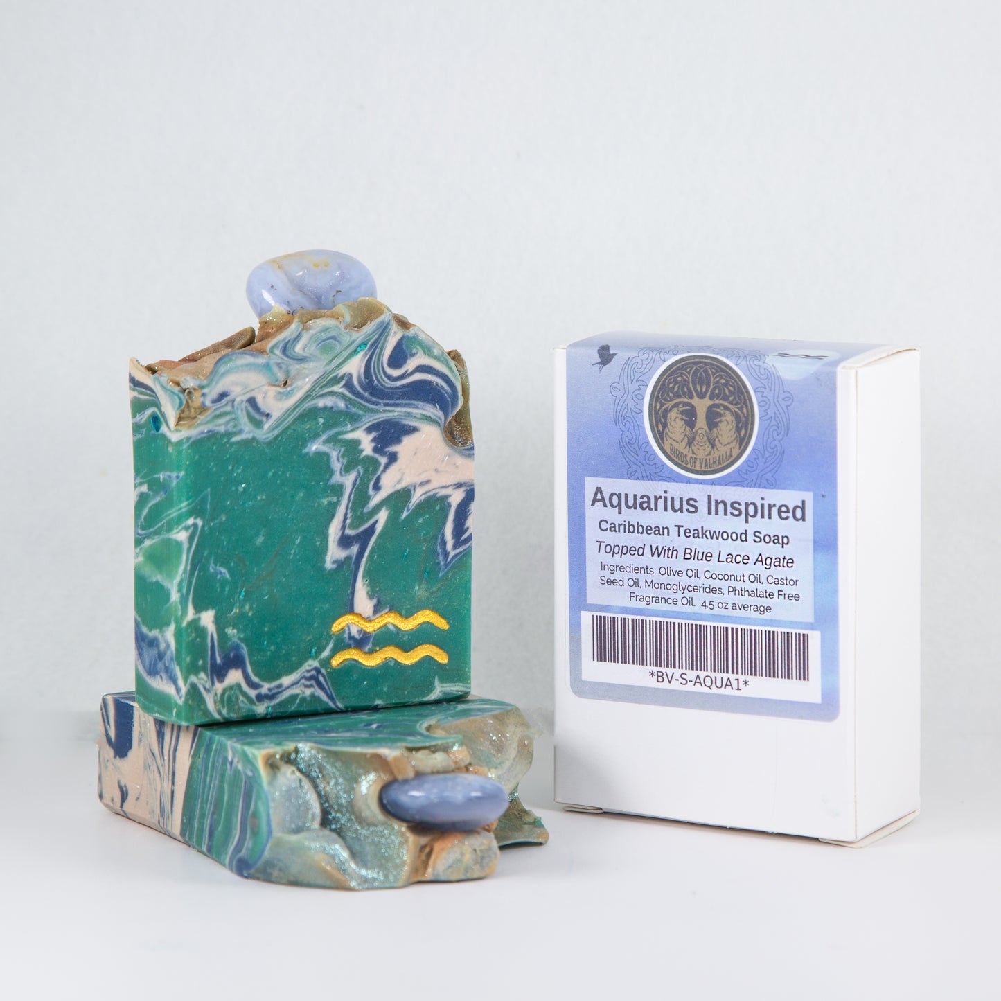 Aquarius - Astrology Soap, Birds of Valhalla, Astrology Soap, Birds of Valhalla