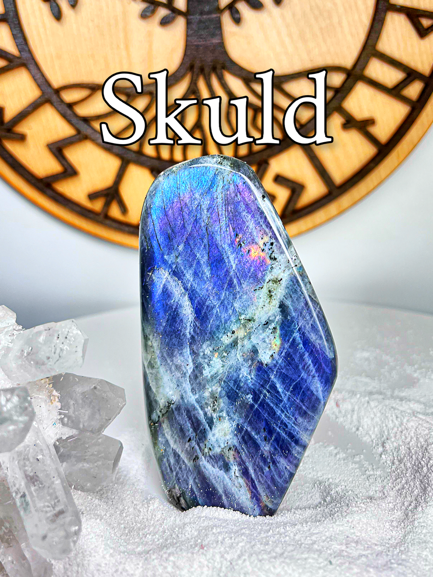 Labradorite Crystal Free Forms, Birds of Valhalla, Gemstones, Birds of Valhalla