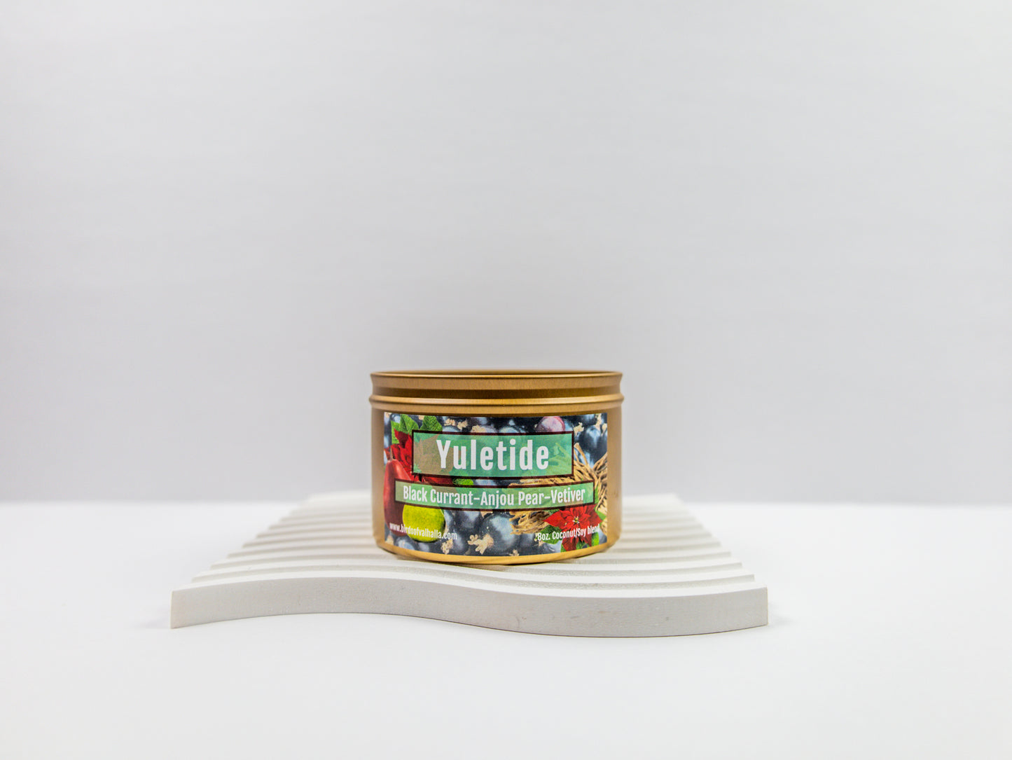 8oz Yuletide Candle, Birds of Valhalla, Candle, Birds of Valhalla