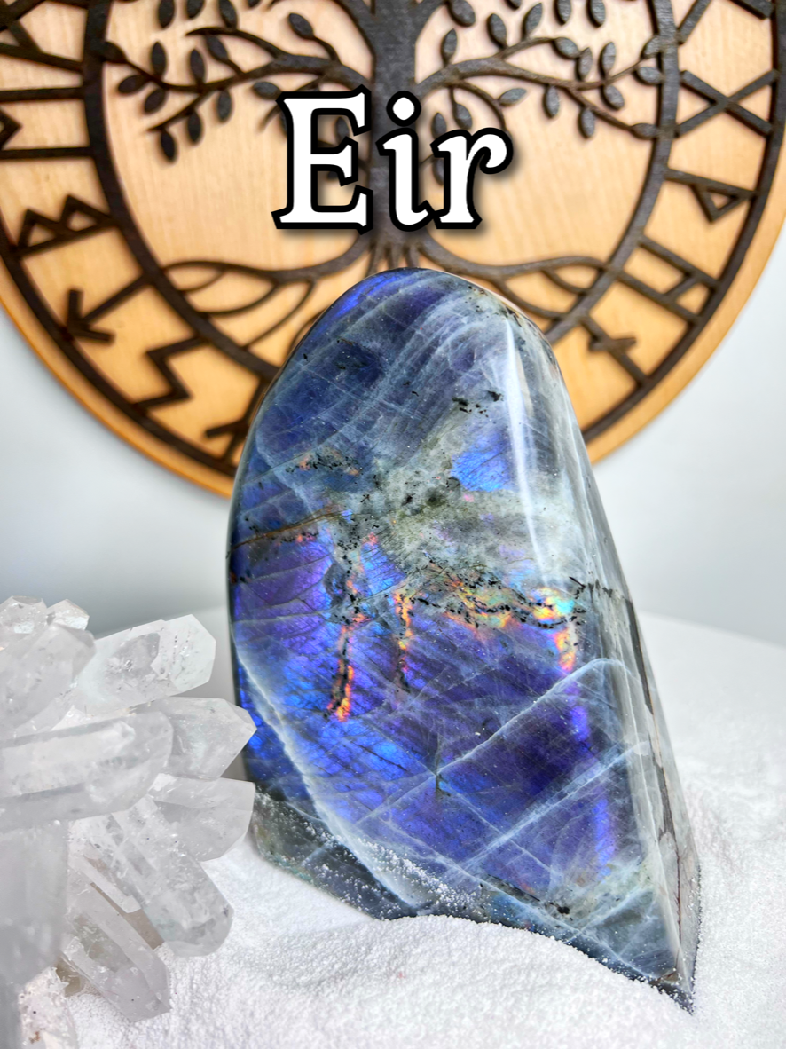 Labradorite Crystal Free Forms, Birds of Valhalla, Gemstones, Birds of Valhalla