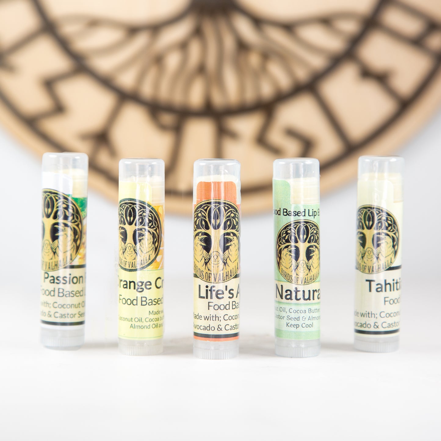 Food Based Lip Balm - Singles, Birds of Valhalla, Lip Balm, Birds of Valhalla