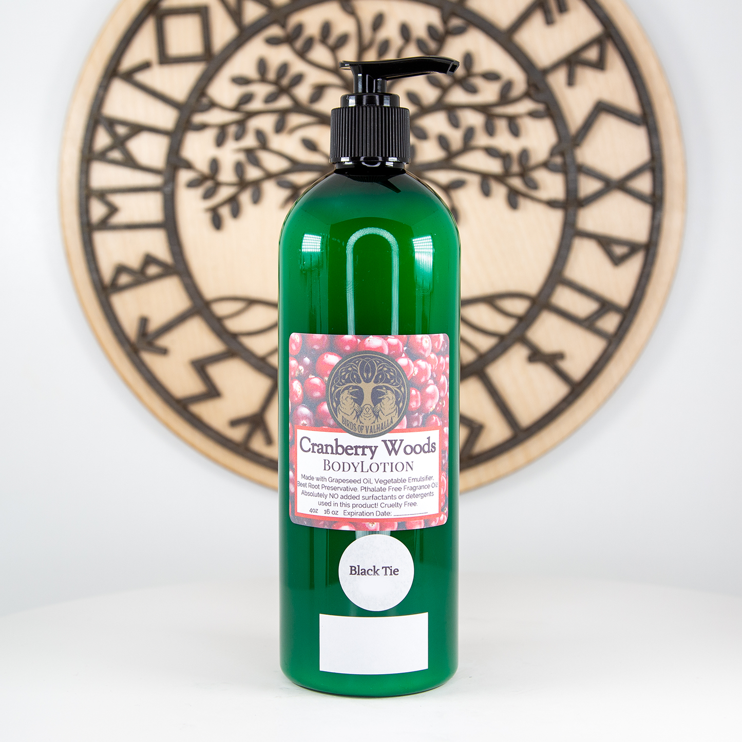 Pain Relief Black Tie Body Lotion, Birds of Valhalla, Body Product, Birds of Valhalla