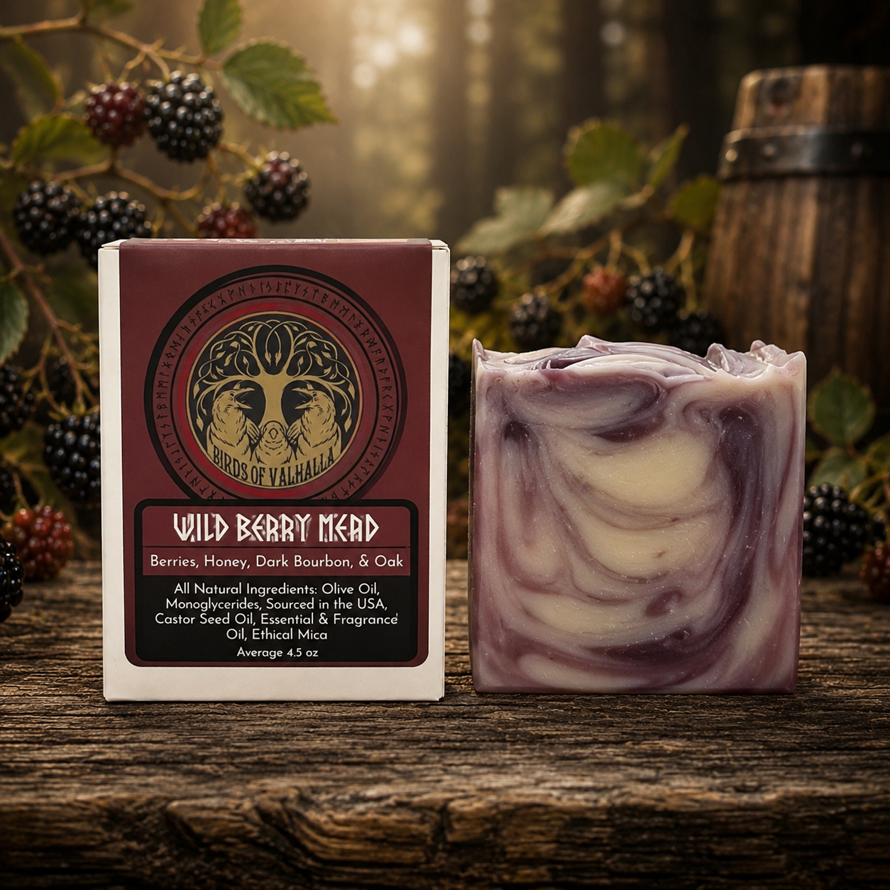 Wildberry Mead, the Legend and the Lather