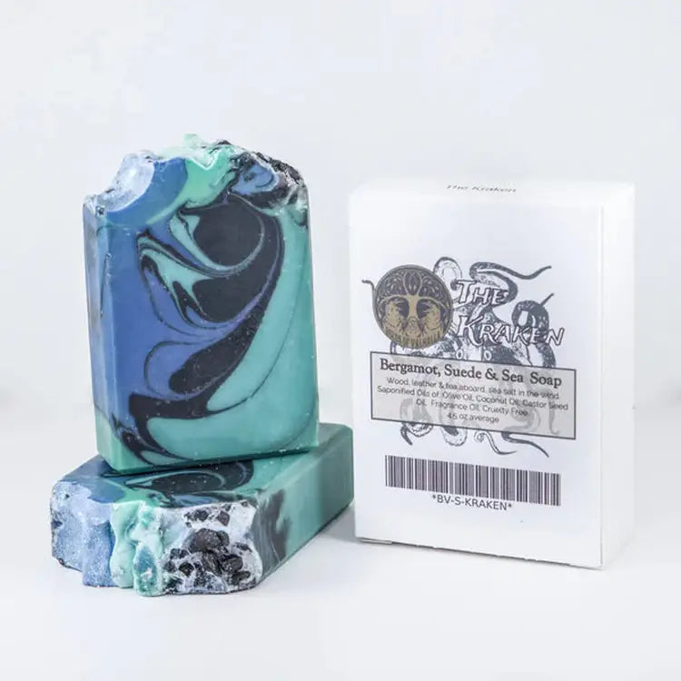 The Kraken Collection - Bergamot, Suede & Sea