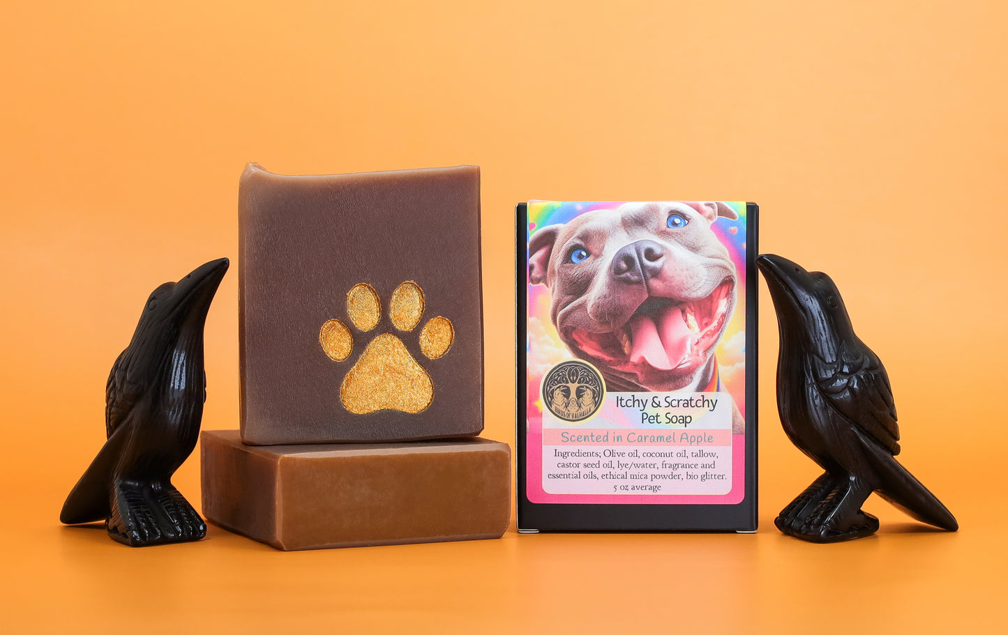 Itchy & Scratchy Soap for Dogs and Cats, Birds of Valhalla, , Birds of Valhalla