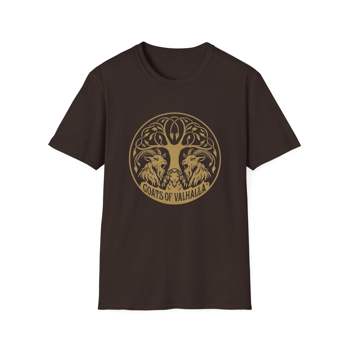 Goats of Valhalla Unisex Softstyle T-Shirt, Birds of Valhalla, T-Shirt, Printify