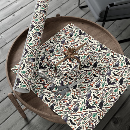 Ari's Witchy Muse Gift Wrap Papers, Birds of Valhalla, Home Decor, Printify