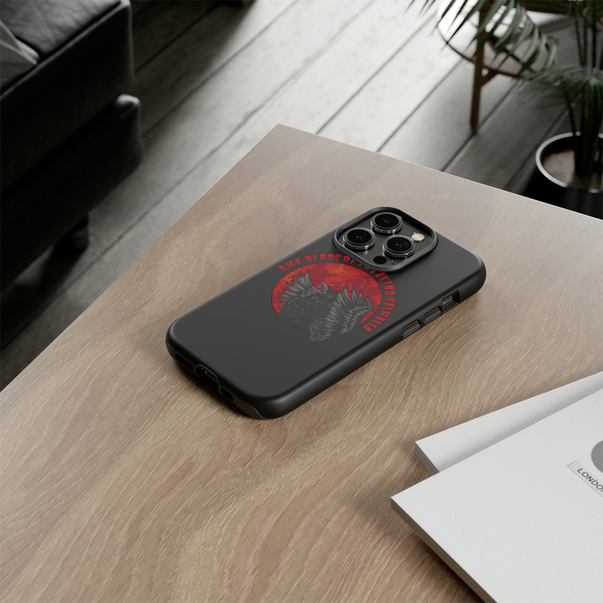 Iphone Birds of Freaking Valhalla Tough Cases, Birds of Valhalla, Phone Case, Printify