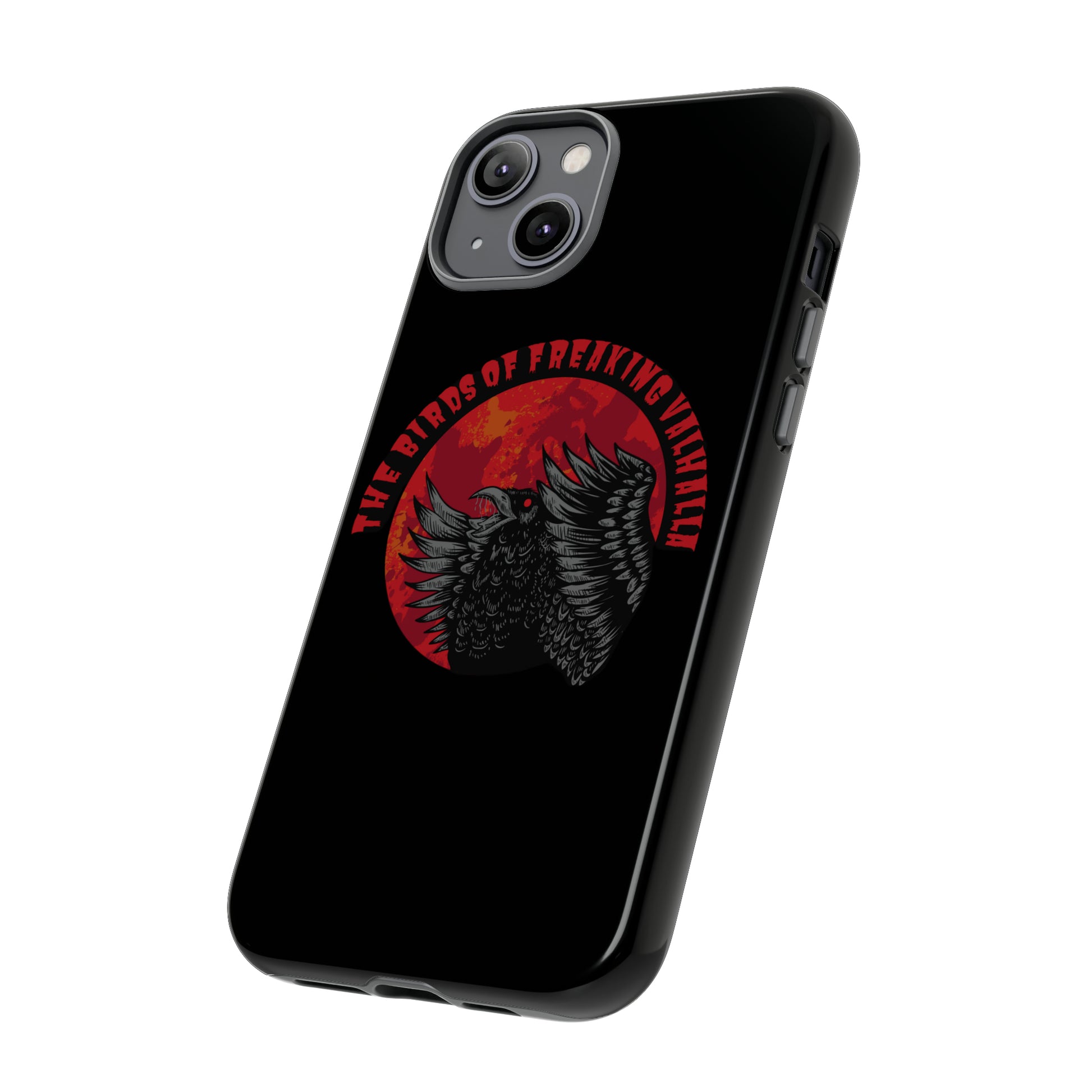 Iphone Birds of Freaking Valhalla Tough Cases, Birds of Valhalla, Phone Case, Printify