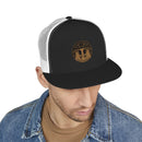 5 Panel Trucker Cap (Embroidery), Birds of Valhalla, Hats, Printify